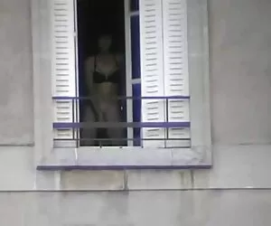 拉丁漂亮的，圆的，迪克 业余的妻子自制的